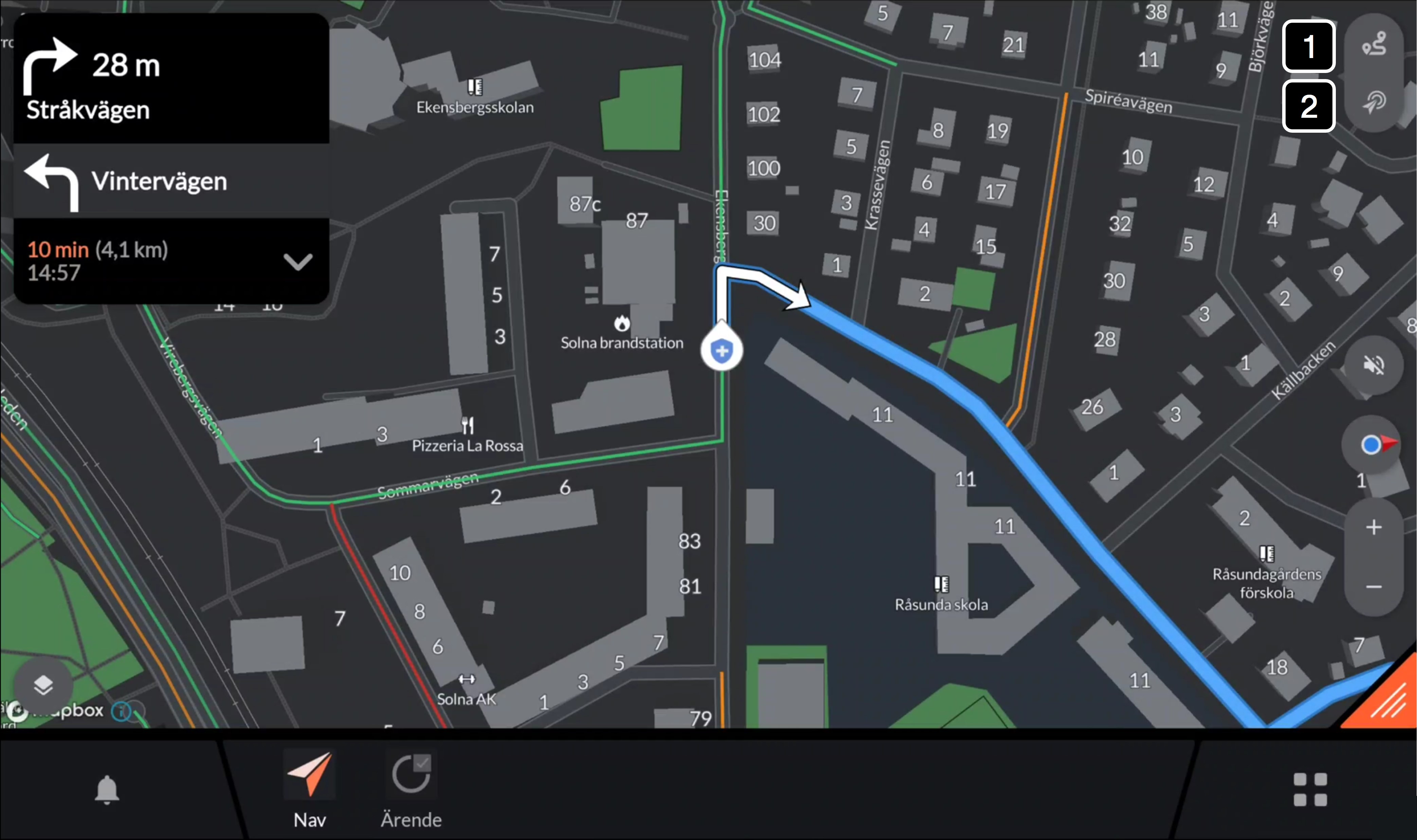 Navigation overviews